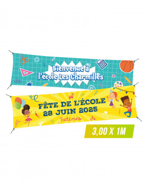 Banderole 3 m en 510 g 0