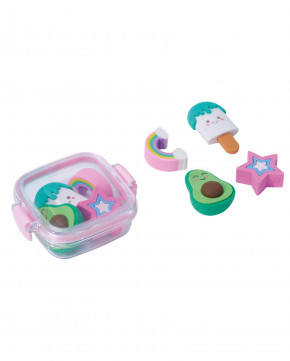 Boîtes de 4 mini-gommes