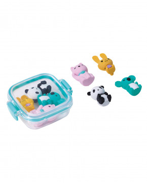 Boîtes de 4 mini-gommes 5