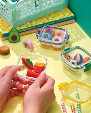Boîtes de 4 mini-gommes 1