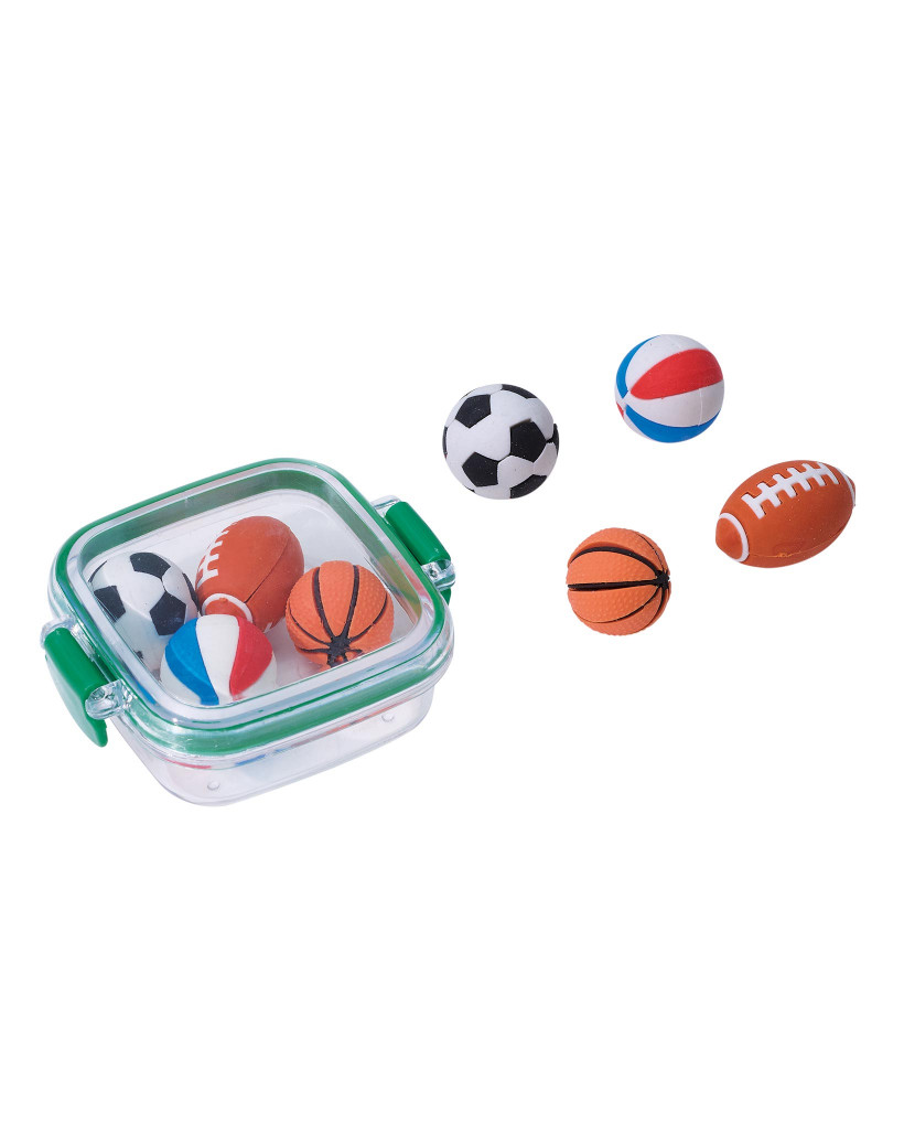 Boîtes de 4 mini-gommes 6