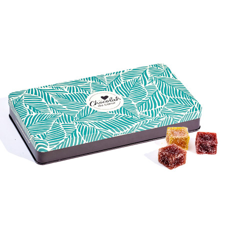 Boîte de pâtes de fruits bio