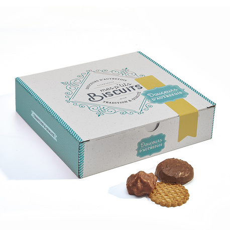 Boîte de petits biscuits