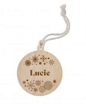 Boules de Noël gravée 0