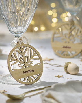 Boules de Noël ajourée marquage quadri 2