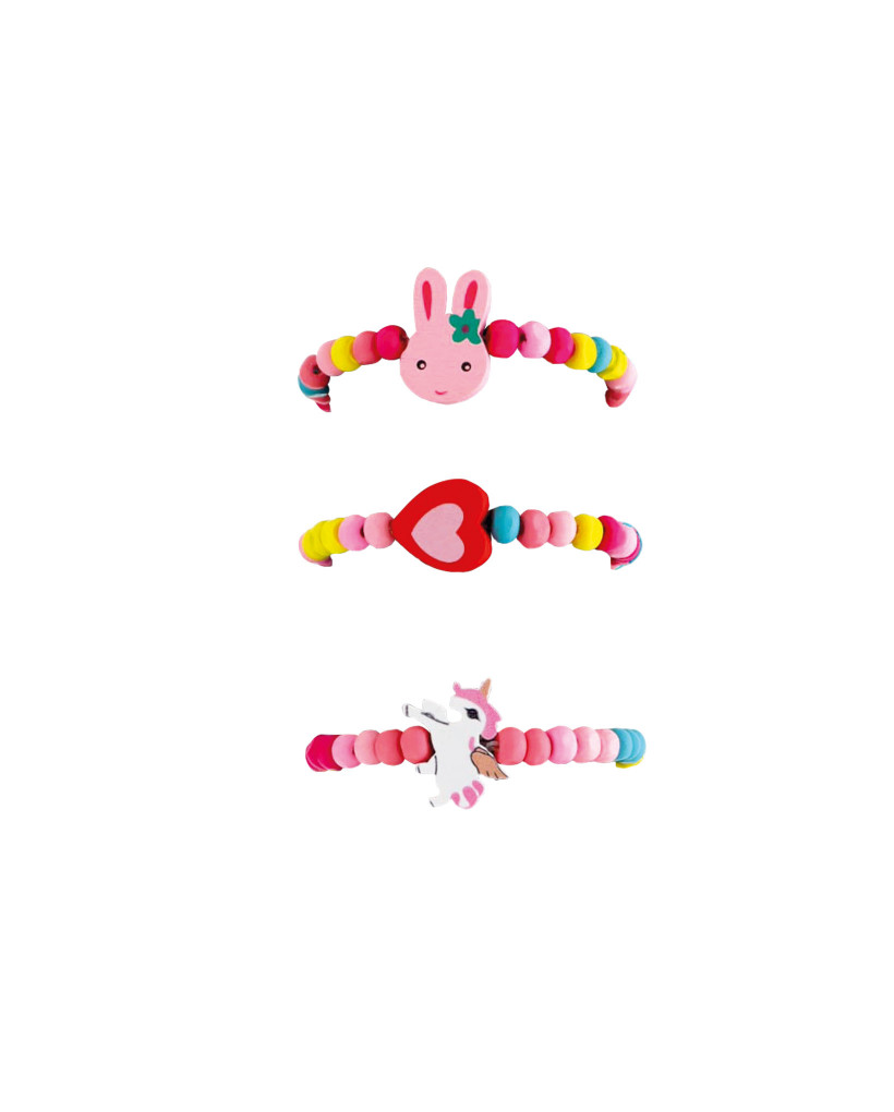 Bracelet fantaisie en bois