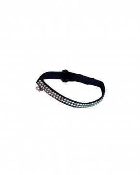 Bracelet ruban avec strass