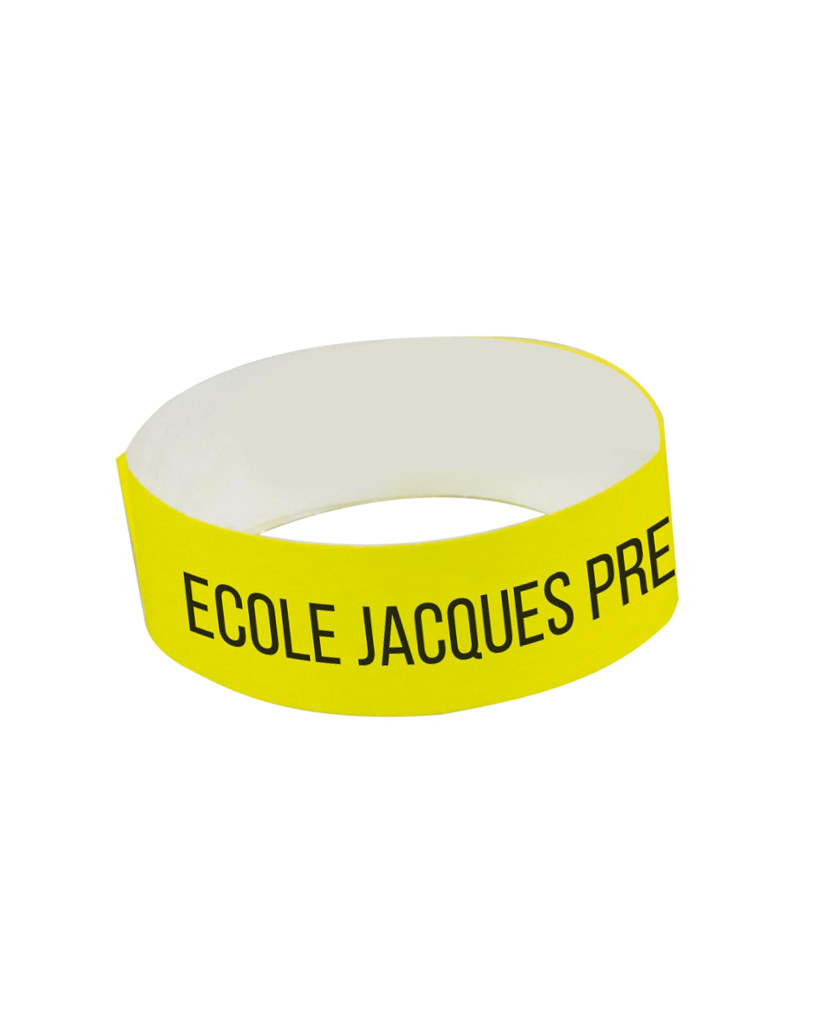 Bracelets personnalisés indéchirables 1
