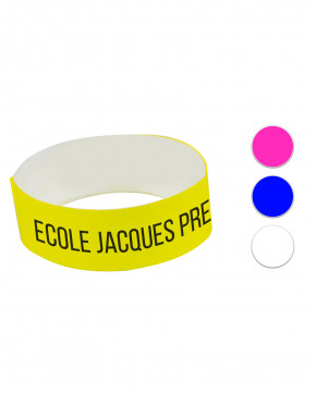 Bracelets personnalisés indéchirables