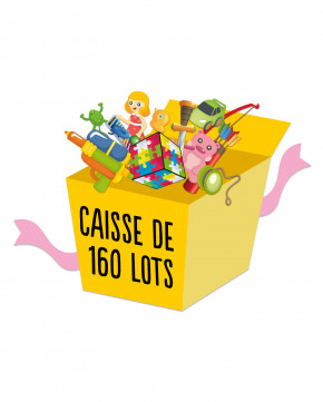 Caisse de 160 lots