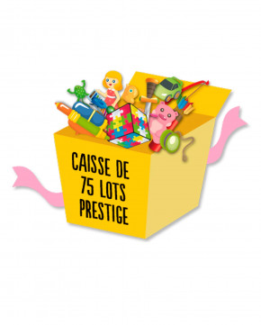 Caisse de 75 lots prestige