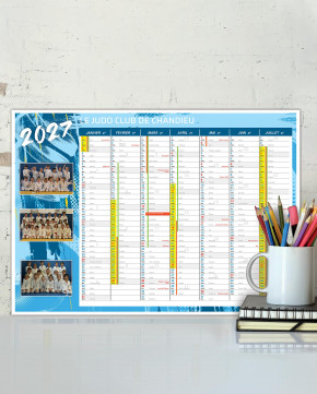 Calendrier agenda photos Sport 2027