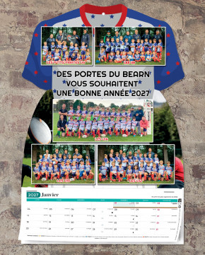 Calendrier maillot 2