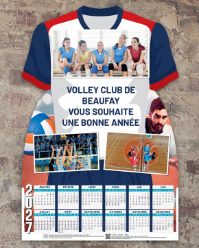 Calendrier maillot
