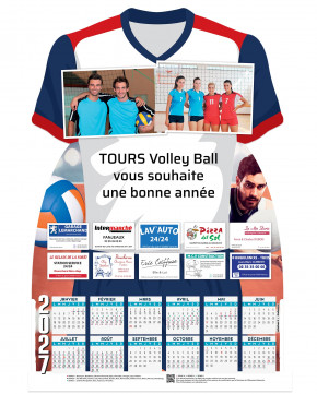 Calendrier maillot sponsor