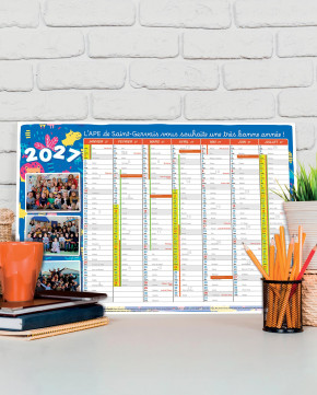 Calendrier photos agenda école 2027 0