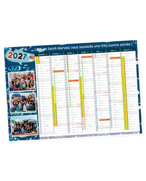 Calendrier photos agenda école 2027 6