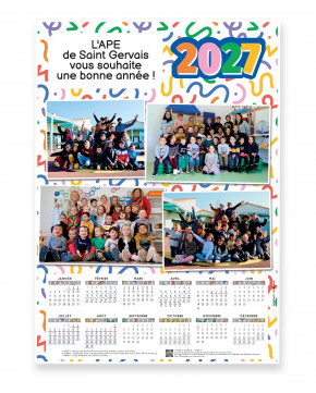 Calendrier photos école 4