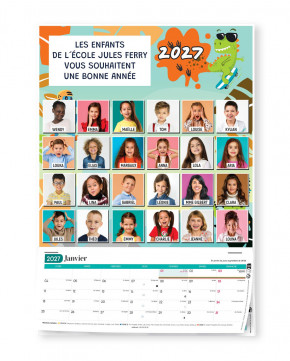 Calendrier photos école 1