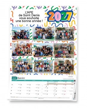 Calendrier photos école 4