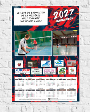 Calendrier photos sponsors sport 0