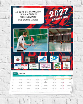 Calendrier photos sponsors sport
