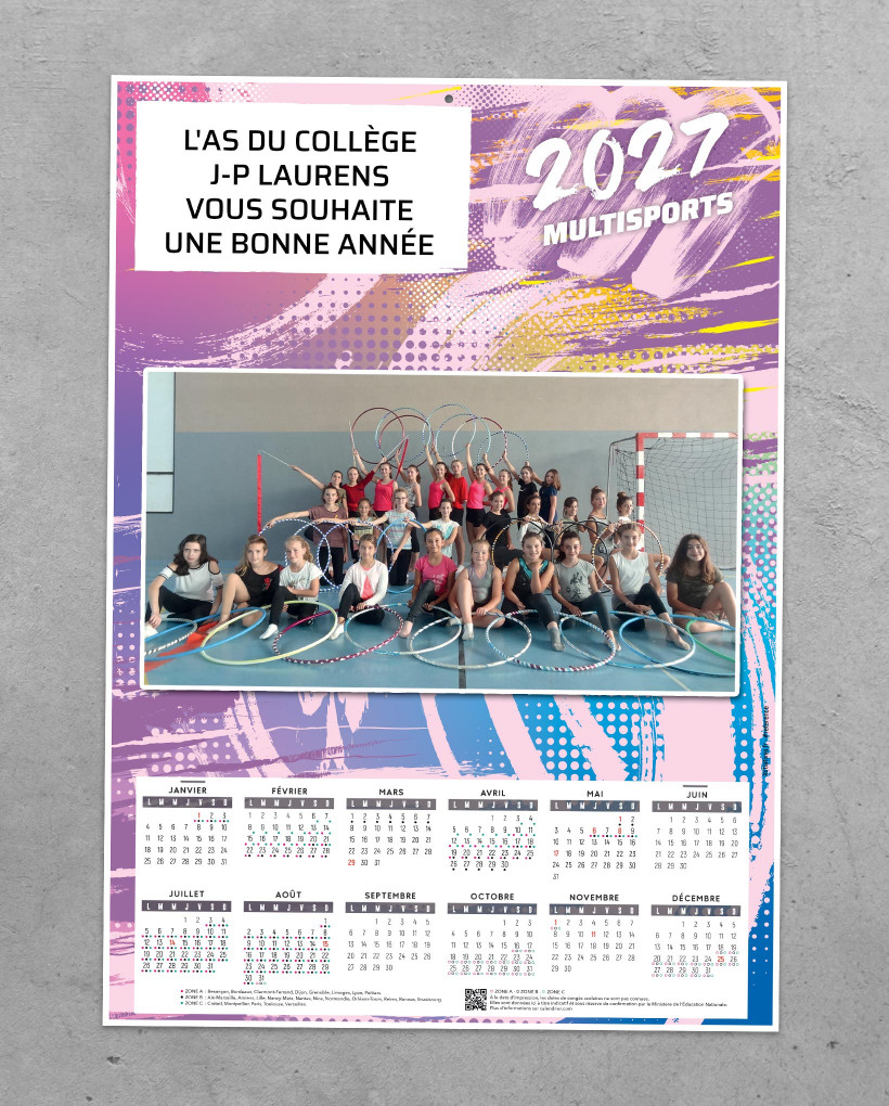 Calendrier photos sport 0