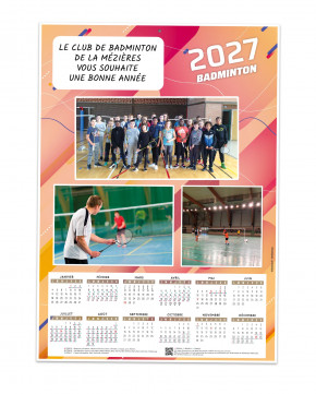 Calendrier photos sport 2