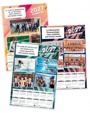 Calendrier photos sport