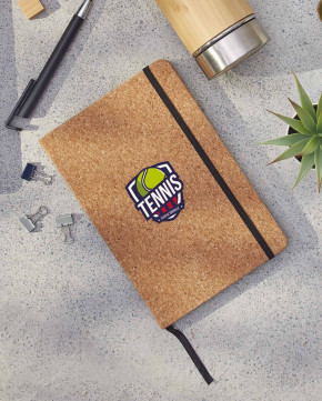 Carnet A5 logo impression multicolore
