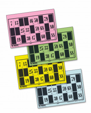 Paquet de 500 cartes de Loto sans personnalisation