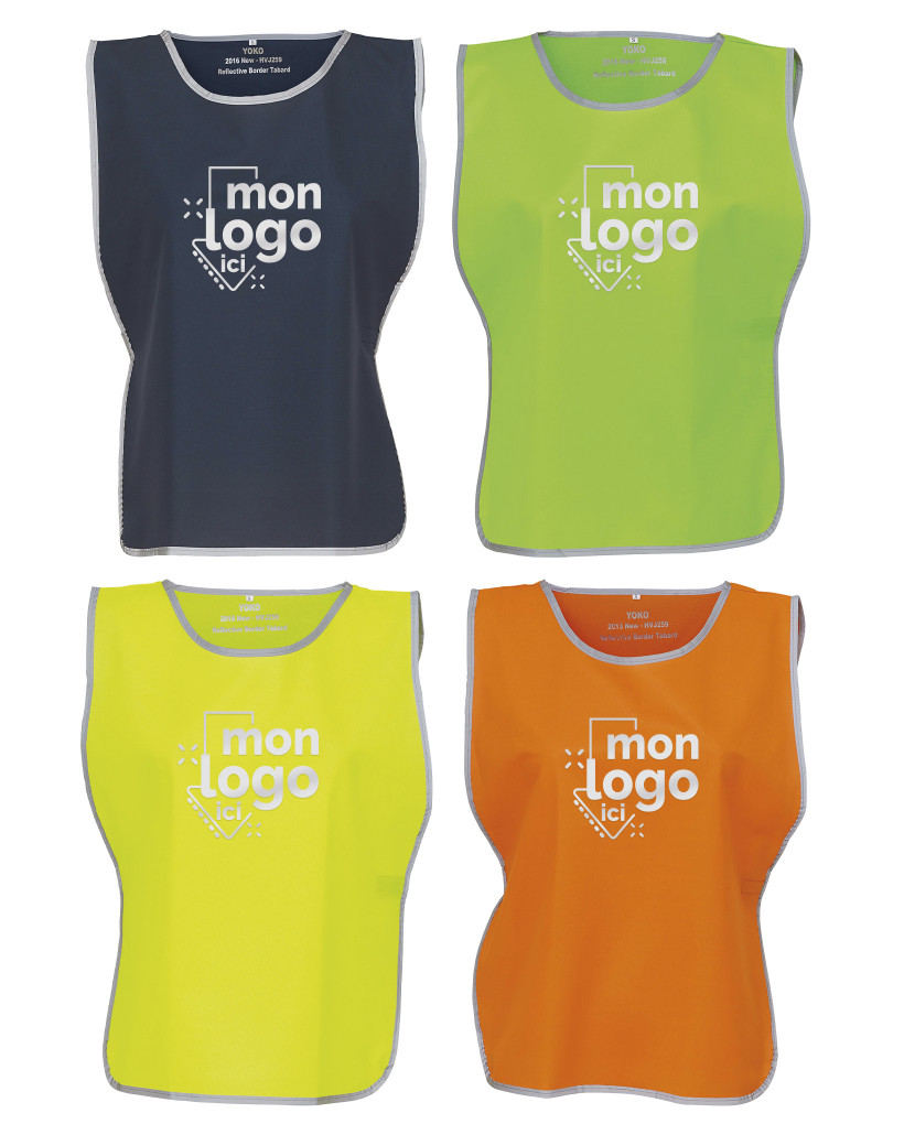 Chasuble marquage 1 couleur 2