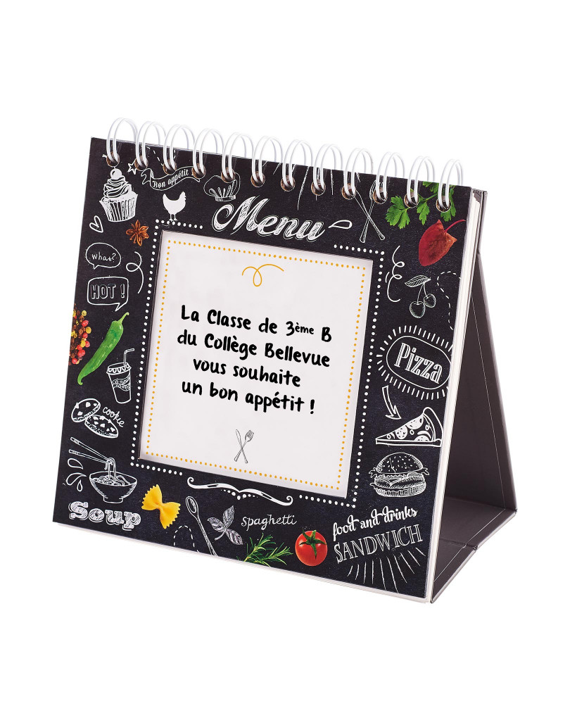 Chevalet de recettes 5