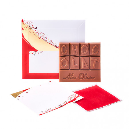 Choco'carte à personnaliser 55 g