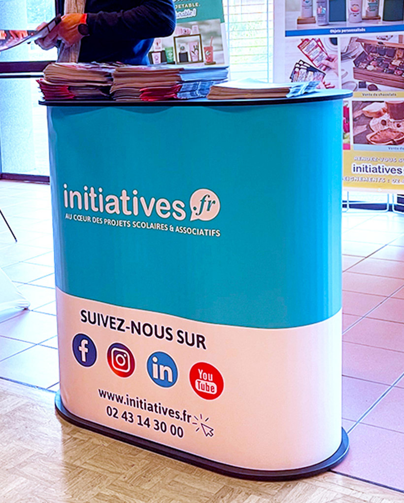 Comptoir ovale 1
