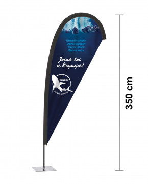 Drapeau goutte XXL - FF350 0