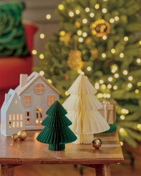 Set de 2 sapins décoratifs