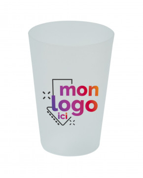 Gobelet 22 cl impression multicolore