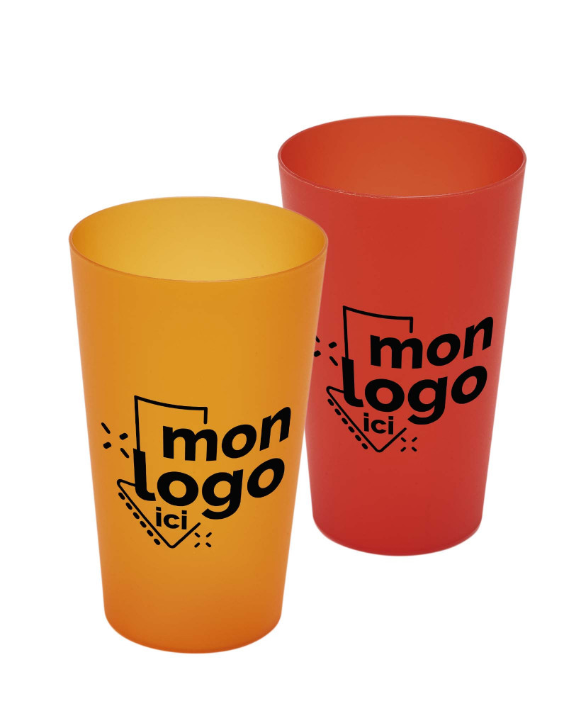 Gobelet 30cl couleur impression NOIR 2