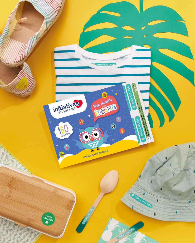 Grand carnet d'étiquettes personnalisées 0