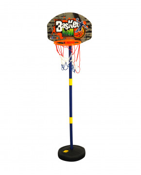 Jeu de basket-ball sur pied avec ballon 