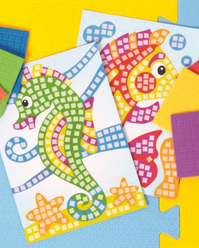 Jeu de mosaïque en mousse 2