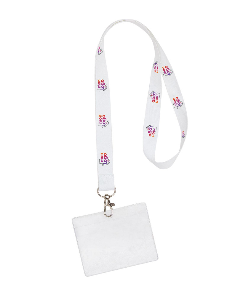 Lanière porte-badge + pochette 1