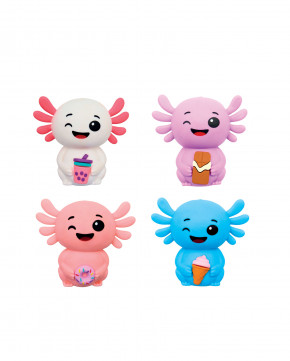 Lot de 12 axolotls kawaii antistress