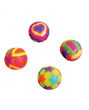 Lot de 12 balles picots lumineuses 0