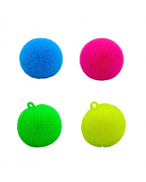 Lot de 12 balles puffer antistress