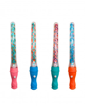 Lot de 12 bâtons bulles 3 souffleurs