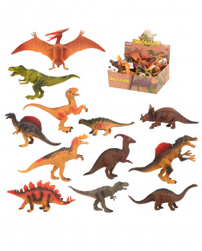 Lot de 12 dinosaures