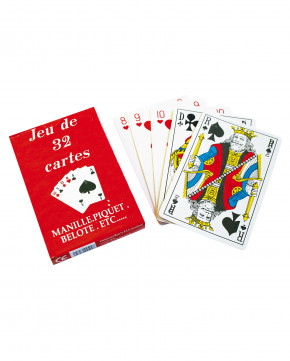 Lot de 12 jeux de 32 cartes