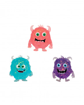 Lot de 12 monstres antistress